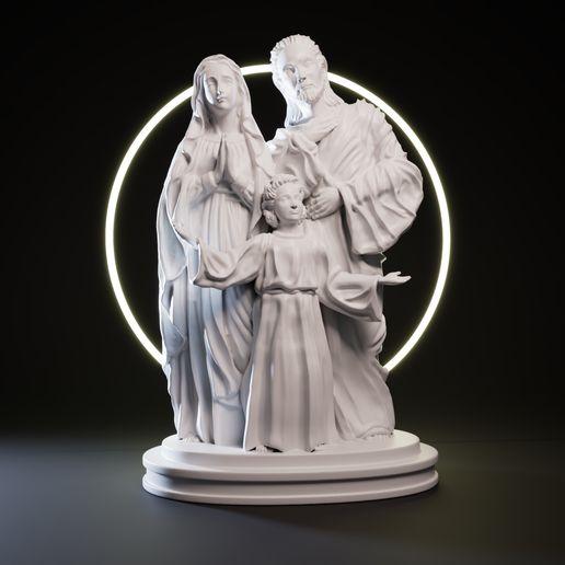 Estatueta Sagrada Família