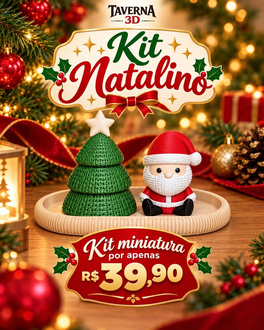 Kits Natalinos Decorativos: Encanto e Criatividade para o Seu Natal